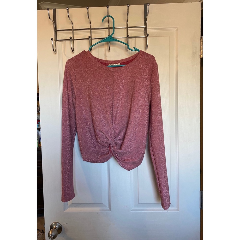 Red Sparkly Shirt